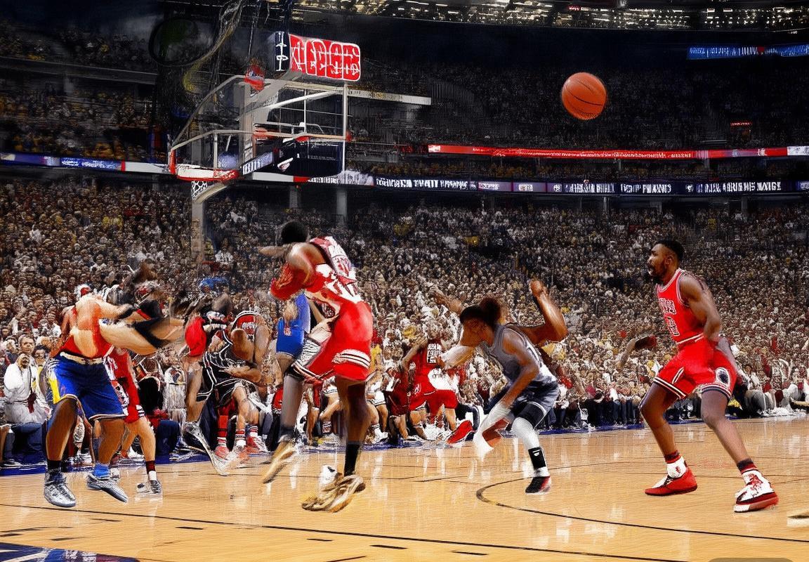 2020年NBA勇士对公牛巅峰对决精华解析(图3)